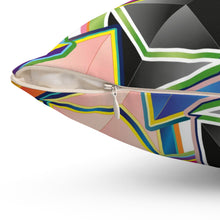Load image into Gallery viewer, Ethereum Pop Art Square Pillow