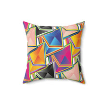 Load image into Gallery viewer, Ethereum Pop Art Square Pillow