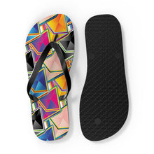 Load image into Gallery viewer, Ethereum Pop Art Unisex Flip Flops
