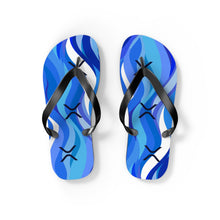 Load image into Gallery viewer, XRP Tidal Wave Flip Flops