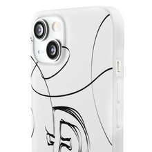 Load image into Gallery viewer, Dogecoin Line Art BW Flexi Cases