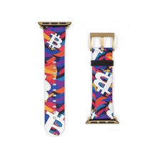 Load image into Gallery viewer, Bitcoin Abstrak Apple Watch Band