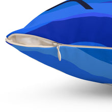 Load image into Gallery viewer, XRP Tidal Wave Spun Polyester Square Pillow
