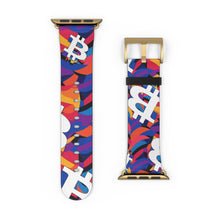 Load image into Gallery viewer, Bitcoin Abstrak Apple Watch Band