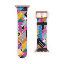 Load image into Gallery viewer, Bitcoin Isometrik Apple Watch Band