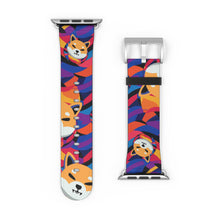 Load image into Gallery viewer, Shiba inu Abstrak Apple Watch Band