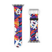 Load image into Gallery viewer, Bitcoin Abstrak Apple Watch Band