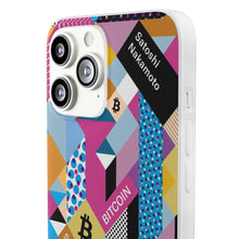Load image into Gallery viewer, Bitcoin Isometrik Art Phone Cases