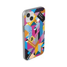 Load image into Gallery viewer, Bitcoin Isometrik Art Phone Cases