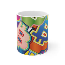 Load image into Gallery viewer, Bitcoin Pop Art Mug 11oz