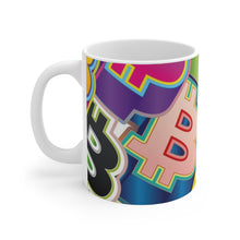 Load image into Gallery viewer, Bitcoin Pop Art Mug 11oz