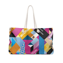 Load image into Gallery viewer, Bitcoin Isometrik Weekender Bag