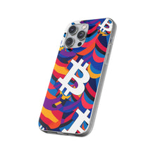 Load image into Gallery viewer, Bitcoin Abstrak Flexi Phone Cases