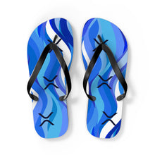 Load image into Gallery viewer, XRP Tidal Wave Flip Flops