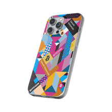Load image into Gallery viewer, Bitcoin Isometrik Art Phone Cases