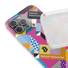 Load image into Gallery viewer, Bitcoin Isometrik Art Phone Cases