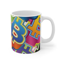 Load image into Gallery viewer, Bitcoin Pop Art Mug 11oz