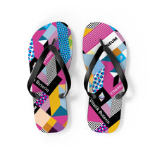 Load image into Gallery viewer, Ethereum Isometrik Flip Flops