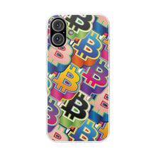 Load image into Gallery viewer, Bitcoin Pop Art Phone Cases