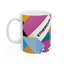 Load image into Gallery viewer, Ethereum Isometrik Ceramic Mug, 11oz