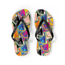 Load image into Gallery viewer, Ethereum Pop Art Unisex Flip Flops