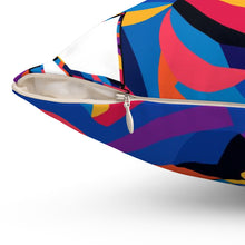 Load image into Gallery viewer, Ethereum Abstrak Spun Polyester Square Pillow