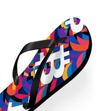 Load image into Gallery viewer, Bitcoin Abstrak Flip Flops