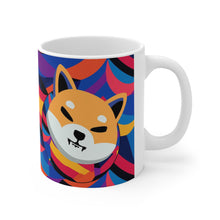 Load image into Gallery viewer, Shiba Inu Abstrak Ceramic Mug 11oz