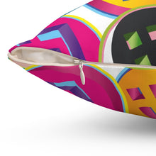 Load image into Gallery viewer, Binance Pop Art Square Pillow