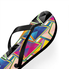 Load image into Gallery viewer, Ethereum Pop Art Unisex Flip Flops