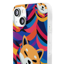 Load image into Gallery viewer, Shiba Inu Abstrak Flexi Cases
