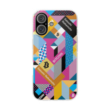 Load image into Gallery viewer, Bitcoin Isometrik Art Phone Cases