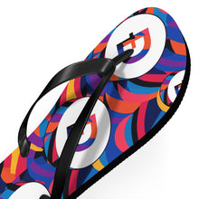 Load image into Gallery viewer, Dogecoin Abstrak Flip Flops
