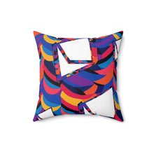 Load image into Gallery viewer, Ethereum Abstrak Spun Polyester Square Pillow