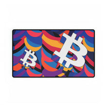 Load image into Gallery viewer, Bitcoin Abstrak Desk Mats