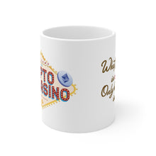 Load image into Gallery viewer, Crypto Casino (white) Mug 11oz