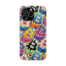 Load image into Gallery viewer, Bitcoin Pop Art Phone Cases