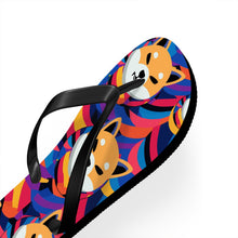 Load image into Gallery viewer, Shiba Inu Abstrak Flip Flops