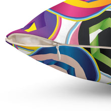 Load image into Gallery viewer, Chainlink Pop Art Square Pillow