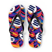 Load image into Gallery viewer, Solana Abstrak Flip Flops