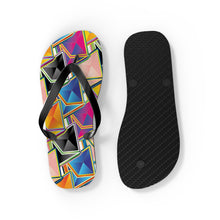 Load image into Gallery viewer, Ethereum Pop Art Unisex Flip Flops