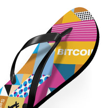 Load image into Gallery viewer, Bitcoin Isometrik Flip Flops