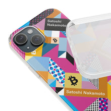 Load image into Gallery viewer, Bitcoin Isometrik Art Phone Cases