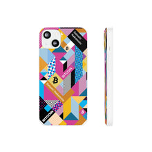 Load image into Gallery viewer, Bitcoin Isometrik Art Phone Cases