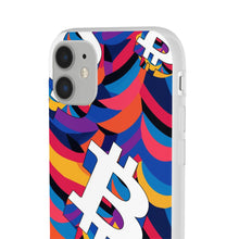 Load image into Gallery viewer, Bitcoin Abstrak Flexi Phone Cases