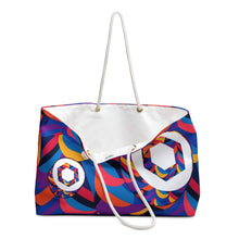 Load image into Gallery viewer, Chainlink Abstrak Weekender Bag