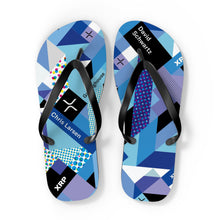 Load image into Gallery viewer, XRP Isometrik Flip Flops