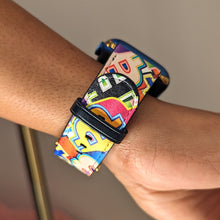 Load image into Gallery viewer, Bitcoin Pop Art Apple Watch Band