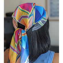 Load image into Gallery viewer, Ethereum Pop Art Silk Long Scarf