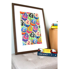 Load image into Gallery viewer, Bitcoin Pop Art Print